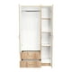 thumbnail image 2 of Closet 3 Puertas 2 Cajones Café Claro Y Blanco 180x90x47 Cm, 2 of 12