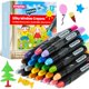 thumbnail image 1 of Crayones SYNCFUN 24 uds Giratorios Sedosos Lavables para Ventana, 1 of 7