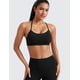 thumbnail image 2 of Sujetador deportivo CRZ YOGA Butterluxe para mujer, acolchado en la espalda en Y, negro, 2 of 7