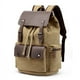thumbnail image 1 of Travel in Style with our Casual Leather and Canvas Backpack with Hidden Pockets, 1 of 4