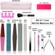 thumbnail image 2 of Juego de limas de uñas, juego profesional de manicura y pedicura NunaLisa, pulidores de uñas, limas de uñas de doble cara, kit de aseo, kit de manicura de salón, lavable de forma eficaz, 13 en 1, 2 of 7