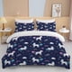 thumbnail image 1 of Purple Unicorn Full Bedding Set for Kids Boys Girls Glitter Galaxy Unicorn Duvet Cover 3 Piece Space Unicorn Comforter Cover, 1 of 5