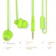 thumbnail image 3 of Auriculares MAXROCK Total Soft Silicon con micrófono jack de 3,5 mm, color verde, 3 of 7