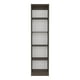 thumbnail image 2 of Estante Multipropósito 4 Repisas FM Café Oscuro y Blanco, 2 of 7