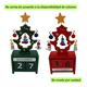 thumbnail image 2 of Calendario Perpetuo Árbol De Navidad Madera Decorativo Navidad 2025, 2 of 7