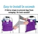 thumbnail image 4 of Minibolsa Walker Side con cierre en la parte superior, universal, 5 bolsillos, color morado, 4 of 7