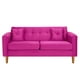 thumbnail image 1 of Sofa New Retro 3C Felpa 04 Fucsia, 1 of 6
