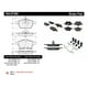 thumbnail image 2 of Pastillas Freno para auto Audi A4 1995-2001 Delantero, 2 of 5