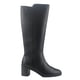 thumbnail image 1 of Bota de Cuero Chalada Mujer Puelo-3 Negro Casual, 1 of 8