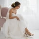 thumbnail image 3 of Sandalias Dream Pairs Chunk de tacón bajo para mujer, talla 8, color blanco, 3 of 6