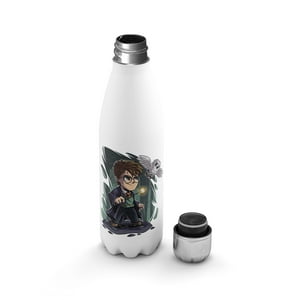 Creango - Botella Agua Termica Harry Potter Chibi De Acero Inoxidable