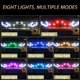 thumbnail image 3 of Luces estroboscópicas LED inalámbricas ABYRKVE de 350 mAh, recargables por USB, 3 of 7