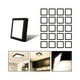 thumbnail image 1 of 20 Foco Plafon Sobrepuesto Cuadrado 24w Luz Fria Borde Negro, 1 of 3