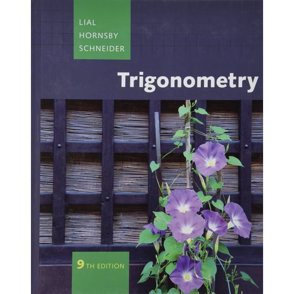Libro PEARSON EDUCATION Trigonometría 9.ª edición