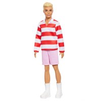 Barbie Fashionista Ken - 241 - Camisa Rayas + Short Rosa