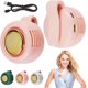 thumbnail image 1 of Ventilador portátil clip sin aspas 360° rotación mini camisa cintura 3 velocidades USB-C, 1 of 6