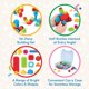 thumbnail image 4 of Bloques de cerdas Battat de Building Blocks, 50 unidades con funda de transporte, 2 unidades, 4 of 8