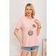 thumbnail image 3 of Polera Mujer Algodon Manga Corta Oversize Aplicacion 2012, 3 of 4