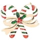thumbnail image 3 of 4 broches navideños para mujer, cristales de imitación multicolor, regalos de joyería navideña para niñas, incluye guante, bastón y corona de muñeco de nieve., 3 of 6