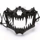thumbnail image 1 of 1pc, Half-face Mask, Fierce Tiger And Wolf Mask, Halloween Party Performance Cosplay Costume Supplies, Halloween Costume Prop, Halloween Decor Supplies, 1 of 3