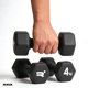 thumbnail image 4 of Set de 2 Mancuernas Ejercicio Fitness Dumbbell 4kg Rava, 4 of 4