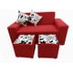 thumbnail image 1 of Sofa Roma 2 Cuerpos Color Rojo + 2 Puff, 1 of 1