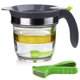 thumbnail image 2 of Separador de grasa IVYHOME 1000 ml de plástico con liberación inferior, 2 of 7