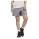 thumbnail image 1 of Pantalones cortos de baloncesto adidas Select para mujer, color gris y blanco XXS, 1 of 2