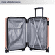 thumbnail image 4 of Maleta Cabina De 10 Kg Equipaje Chica Ruedas Viajes Avión, 4 of 7