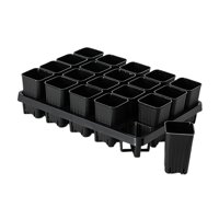 Ioensy - Maceta Reutilizable Para Plantar Verduras, Maceta Para Plántulas, Para Balcón, Cocina, 20 Rejillas