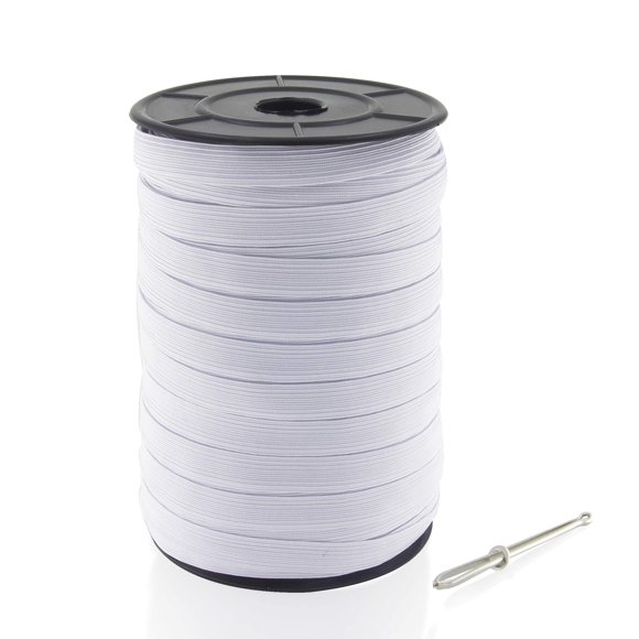 Cuerda Elástica MJMP 1/2" 91 m Blanca de Gran Elasticidad