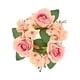 thumbnail image 2 of Anillo De Vela, Adorno Decorativo, Guirnalda De Velas Bohemia Para Cocina, Puerta De Boda, Rosa, 2 of 3