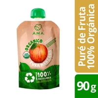 Puré De Manzana Orgánico 90 G Ama