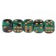 thumbnail image 4 of Dados De Juego De 5x6 Lados Dados De 16 Mm Para Juegos De Mesa Y Ense?anza De Matemáticas Verde Oscuro, 4 of 5