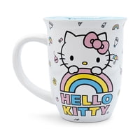 Taza De Café Silver Buffalo Sanrio Hello Kitty, 480 Ml, Cerámica