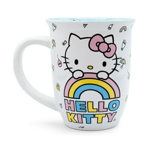 Taza De Café Silver Buffalo Sanrio Hello Kitty, 480 Ml, Cerámica