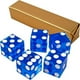 thumbnail image 1 of Casino Dice Trademark Poker, 19 mm, grado A, serializado (azul), 1 of 2