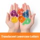 thumbnail image 3 of Letras PreTrans 78 piezas alfabeto minúsculas 1‑2 pulg, 3 of 6