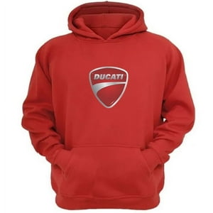 Genérico - Polerón Canguro Ducati Rojo Talla L Unisex