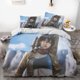 thumbnail image 1 of At-tack -on Gia-nt Anime Soft- -3D Prin-ted Du-vet Cove-r Bedding Se-t with Comforte-r Cover 3- Piece Set, 1 of 5