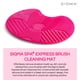 thumbnail image 2 of Limpiador de brochas de maquillaje Sigma Spa Express Silicone Pink, 2 of 8
