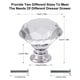 thumbnail image 2 of Perillas De Cristal Para Gabinete Con Forma De Diamante De 30 Mm, 2 of 6