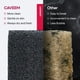 thumbnail image 5 of Exfoliante Corporal CAVEEM Cuadrado Textura Áspera Paquete de 2, 5 of 9