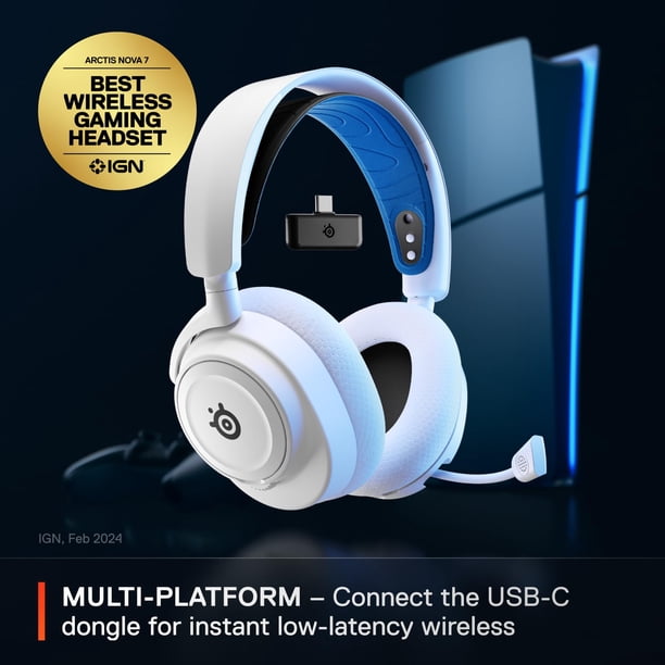 Headset SteelSeries Arctis Nova 7P inalámbrico Bluetooth 38 h | Lider