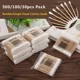 thumbnail image 2 of 100/30pcs Pack Double Head Cotton Swab Women Makeup Cotton Buds Tip Medical Wood Sticks Nose Ears Cleaning Health Care Tools, 2 of 3