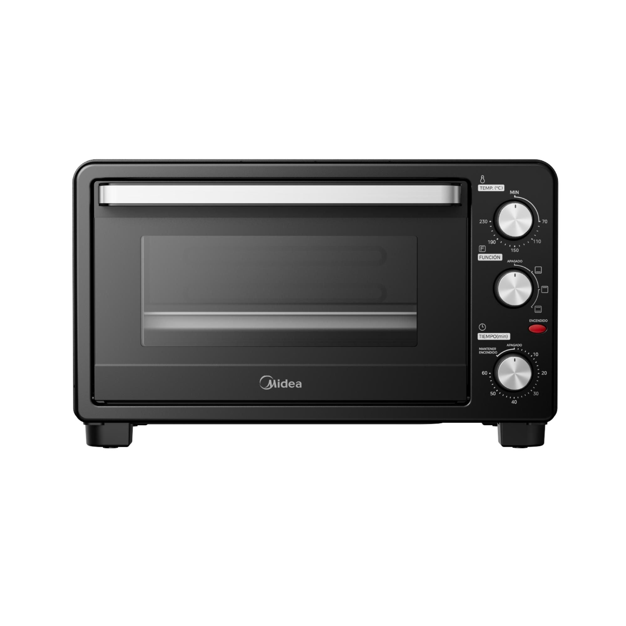 Horno Eléctrico Mto-25gbk 25 Litros Inox Midea
