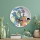 thumbnail image 5 of Cuentos de dragones Plato decorativo de porcelana fina (bone china), plato decorativo de cerámica para hogar, oficina, soporte de pared, platos decorativos para dormitorio - 6 pulgadas (15 cm), 5 of 6