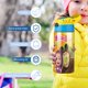 thumbnail image 5 of Masha y el Oso Botella de Agua con Tapa Pop Top de Un Toque, Acero Inoxidable, a Prueba de Fugas, para Deportes, Botella Infantil azul 12 oz, 5 of 6