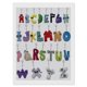 thumbnail image 1 of Kit De Pintura De Diamantes Alphabet Lore Desmarcar, 1 of 6