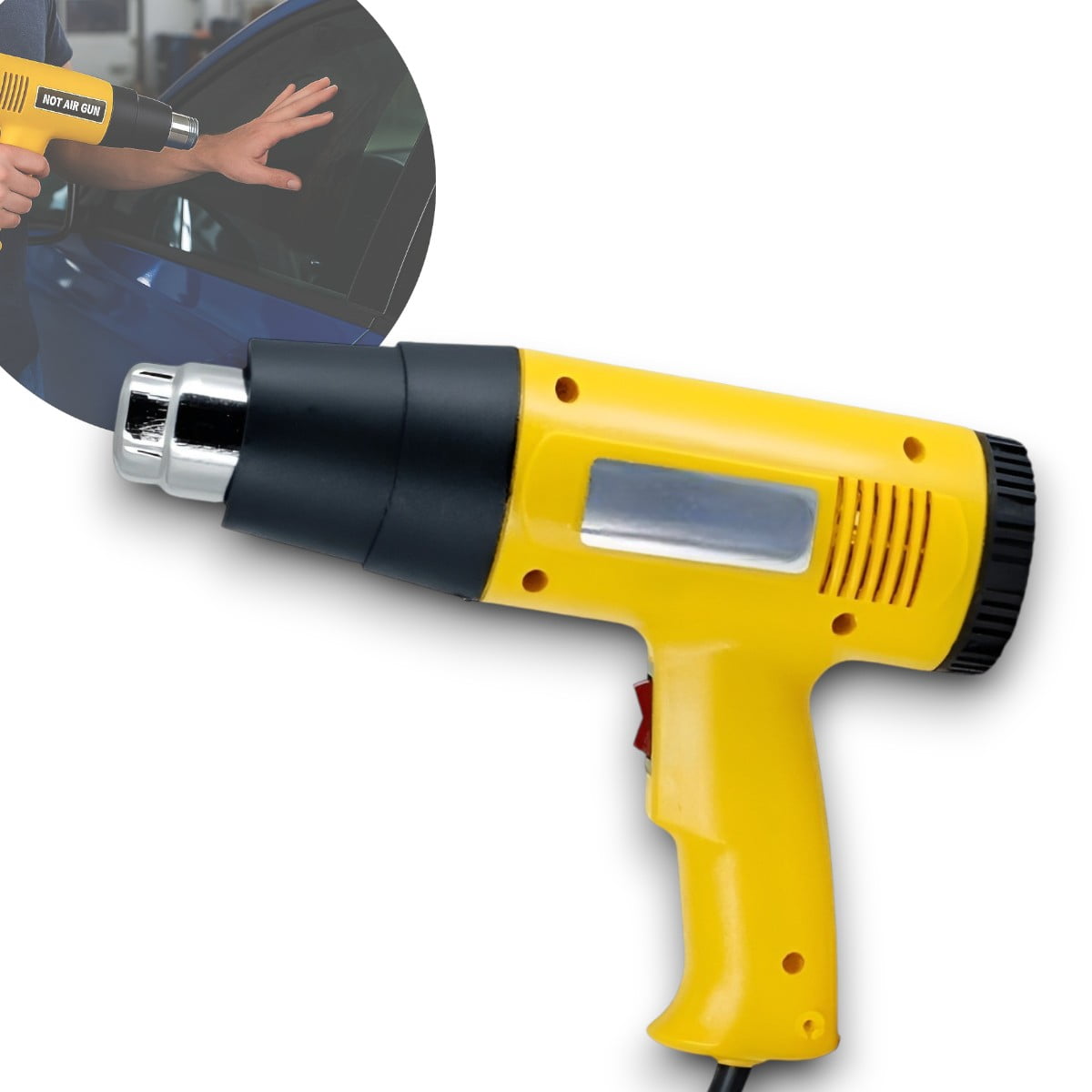 Genérico - Pistola De Calor Electrica Pistola De Aire Caliente 2000w